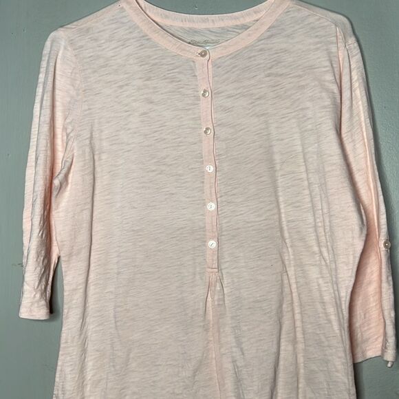 Eddie Bauer Henley Tee Medium - Picture 4 of 8